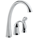 Pilar Single Handle Kitchen Faucet With Spray In Chrome