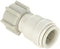 Watts CONN UNION 3/8 CTS 3/8 IN CTS Quick-Connect Coupling, Plastic