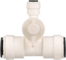 Watts RED INLINE VLV 1/2 CTS X 1/4 OD 1/2 In Cts X 1/4 In Od Quick Connect Reducing In-Line Valve, Retail