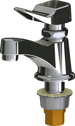 Chicago Faucets Single Wallter Inlet Faucet, Metering 333-336HOTABCP