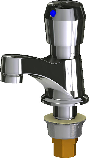 Chicago Faucet Single Faucet Metering 333-E2805-665PSHAB