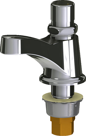 Chicago Faucets Single Faucet Metering 333-SLOLEOPSHAB