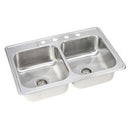 33x22x8" Deep Sink 4 Hole