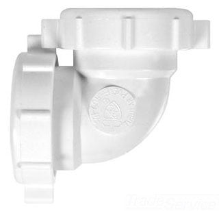 Oatey 1-1/2" PVC Slip Joint, 90 Elbow