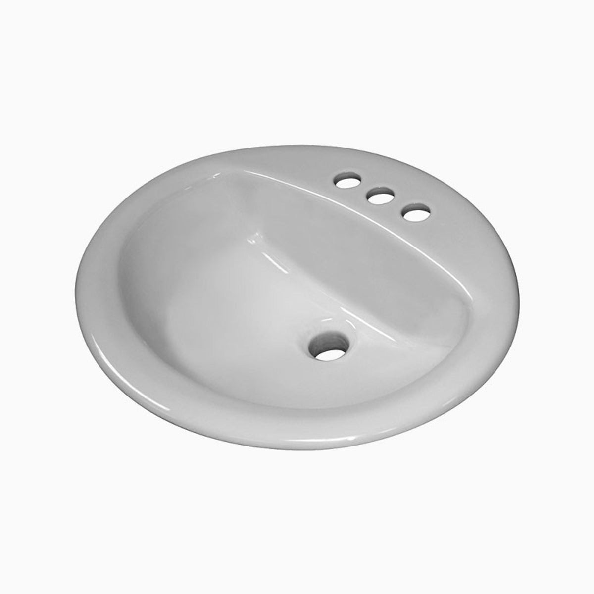 Sloan SS Standard Drop-In Sink 4" C'Set 3873002
