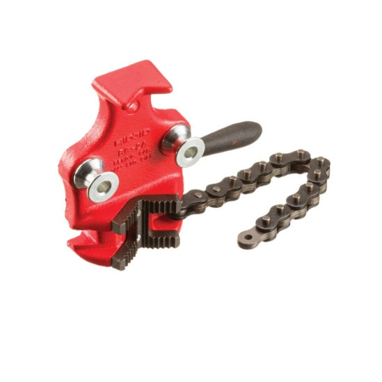 RIDGID 40200 BC210PA 1/2" - 4-1/2" OD Top Screw Bench Chain Vise for Plastic Pipe