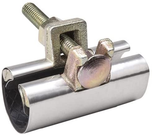 DRS 1/2" x 3" Stainless Steel Pipe Repair Clamp