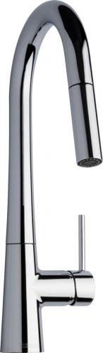 Chicago Faucets 434 Series Deck Mount, Single Kitchen Faucet