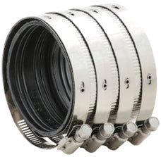 1-1/2" No Hub Coupling Heavy Duty 4-Band