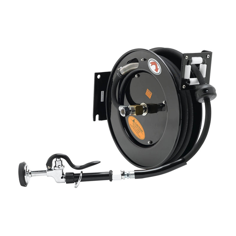 T&S Brass 5HR-232-01-A Hose Reel, Open, Powder Coated Steel