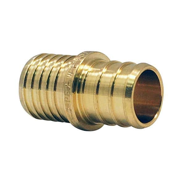 Watts LFWP28B-12PB 3/4 Cf X 3/4 In Lead Free Brass Pex X Polybutylene Transition Coupling