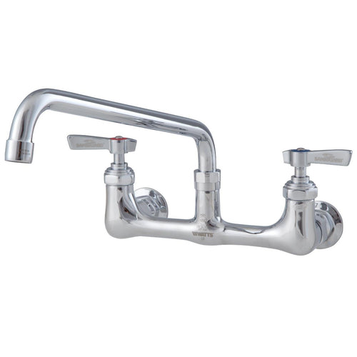 Watts LFF-WST8-S12S 8" Wall Mount Faucet w/ 12" Swivel Spout
