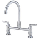 Watts Economy 8" Deck Mount Faucet w/ 9" Swivel Spout