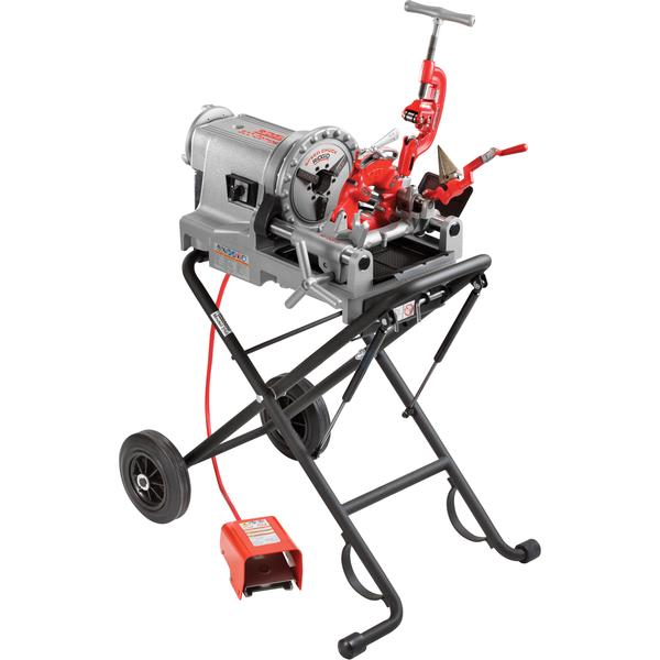 RIDGID 300 Compact Pipe Threading Machine w/ 250 Stand 75602