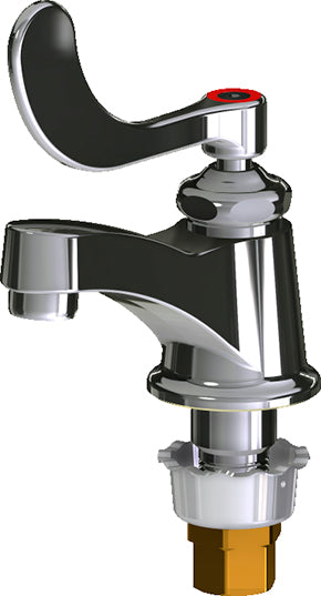 Chicago Faucets Single Lavatory Faucet 700-317HOTABCP