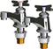 Chicago Faucets Single Lavatory Faucet (Pair) 700-PRABCP