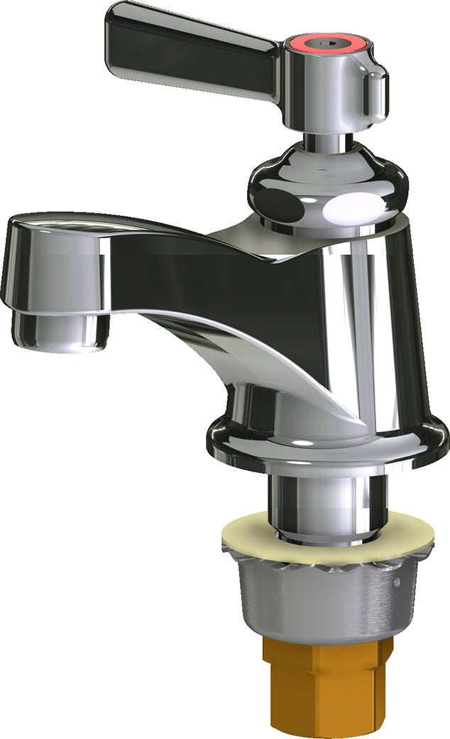 Chicago Faucets Single Lavatory Faucet 730-HOTABCP