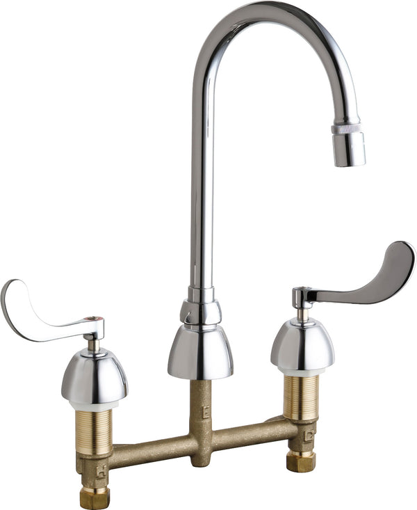 Chicago Faucets Concealed Kitchen Sink Faucet 786-E36XKABCP