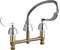 Chicago Faucets Concealed Kitchen Sink Faucet 786-LR9E3V317AB