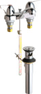 Chicago Faucets Lavatory Faucet W/ Pop-Up 797-1000ABCP