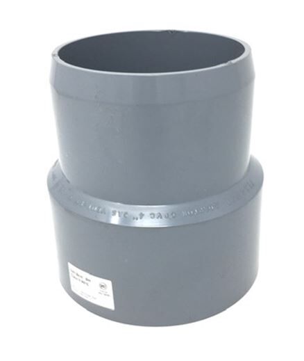 Noritz 4" PP to 4" PVC Adapter