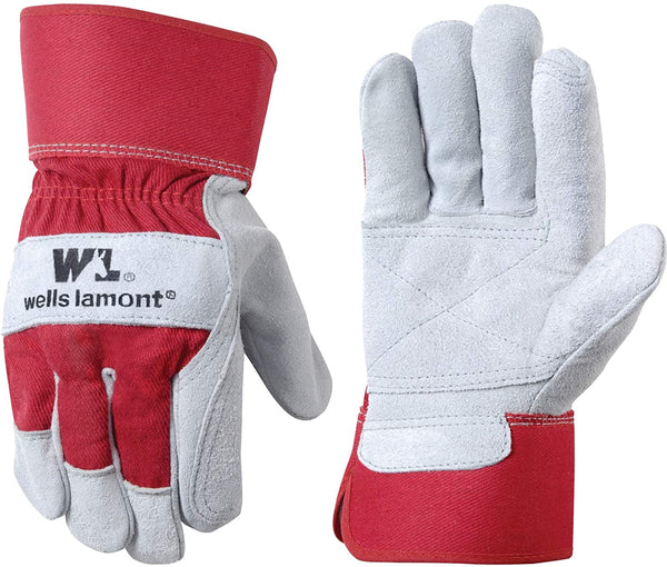 DBL Red Leather Palm Glove 752095