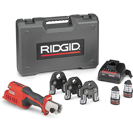 RIDGID RP 241 Compact Press Tool Kit w/ 1/2"-1" ProPress Jaw 57373