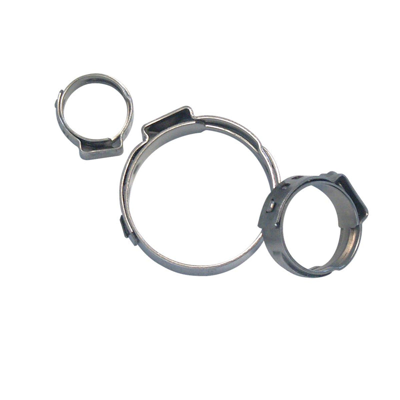 Watts PCCC3X-10 1/2 In Cinch Clamps, Stainless Steel