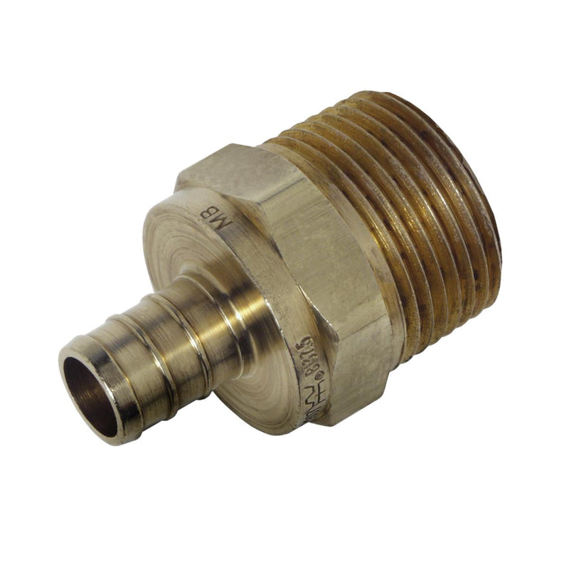 Watts LFPCMC33X-10 1/2 Cf X 1/2 Mpt Crimp Male THRD Adapter