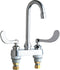 Chicago Faucets Kitchen Sink Bar Faucet 895-317E35XKABCP
