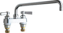 Chicago Faucets Kitchen Sink Bar Faucet 895-L12E35ABCP