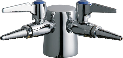 Chicago Faucet Double Service Turret Fitting 982-DS909AGVCP