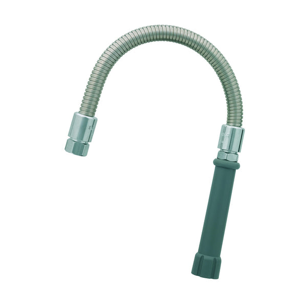 T&S Brass B-0020-H 20" Flexible S'Steel Hose w/ Gray Handle