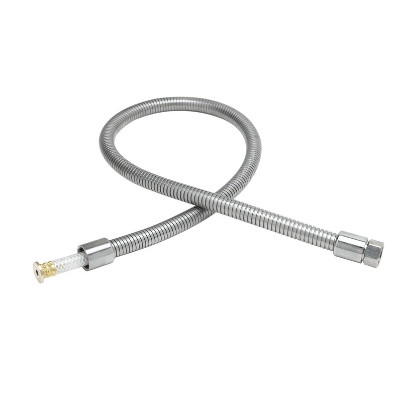 T&S Brass B-0044-H2A Hose, 44" Flexible Stainless Steel