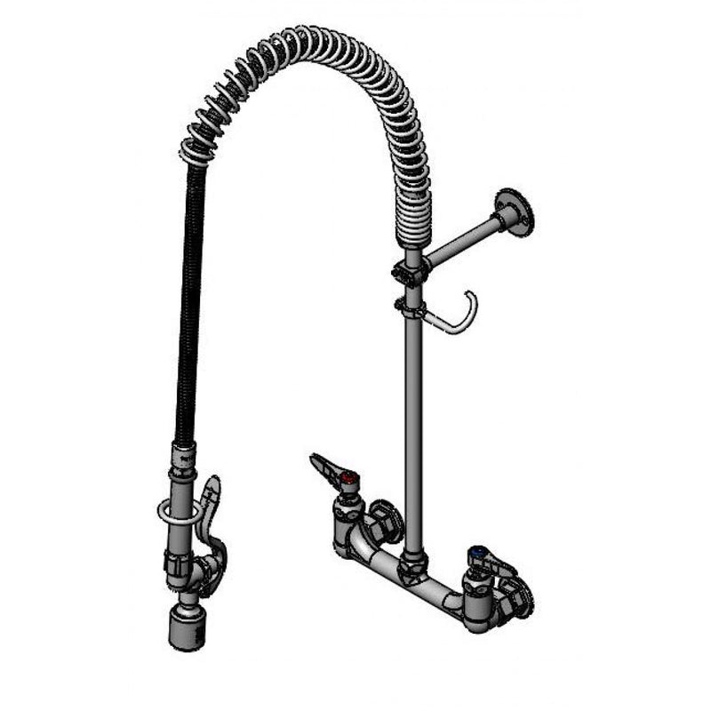 T&S Brass B-0133-BC EasyInstall Pre-Rinse, Spring Action