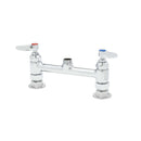 T&S Brass B-0220-LN Double Pantry Swivel Base Faucet