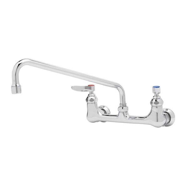 T&S Brass B-0231-EE Double Pantry Faucet, 8" Centers
