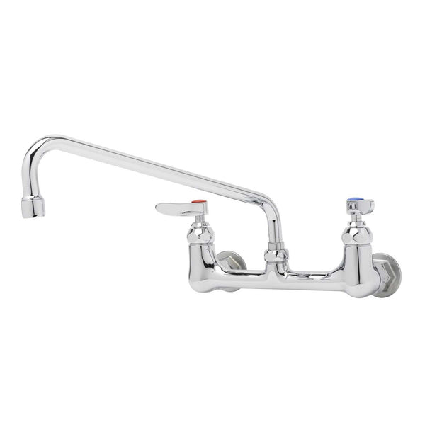 T&S Brass B-0231 Double Pantry Faucet, 8" Centers