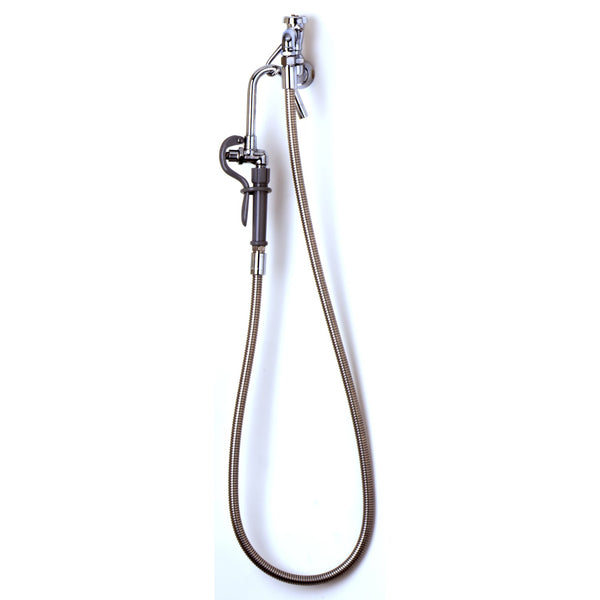 T&S Brass B-0600 Pot Filler, Vacuum Breaker, 68" Hose