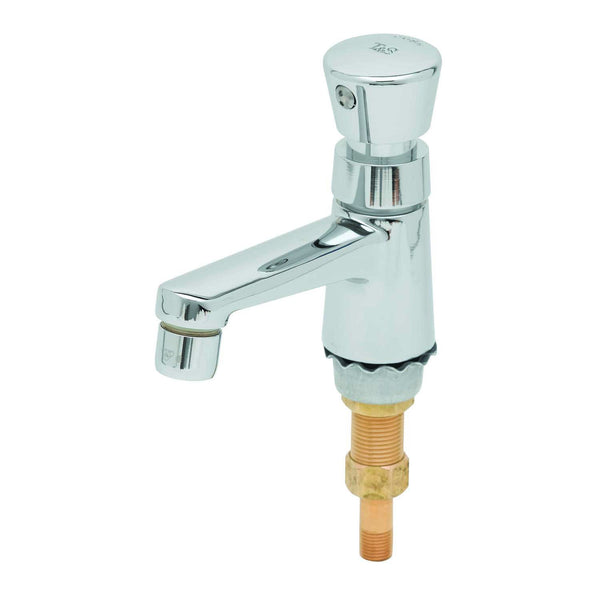 T&S Brass B-0712 Sill Faucet, Self-Closing Metering