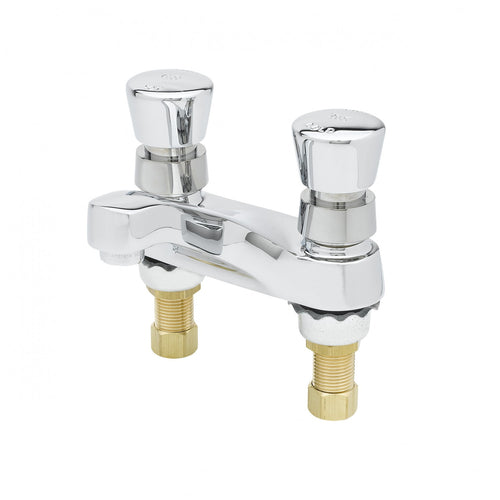 T&S Brass B-0831 Metering Faucet, Deck Mount, 4" Centers