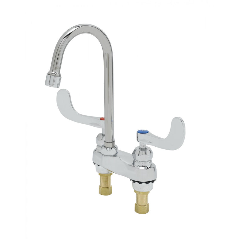 T&S Brass B-0892-01CR-L22 4" Centerset Faucet, Swivel GN