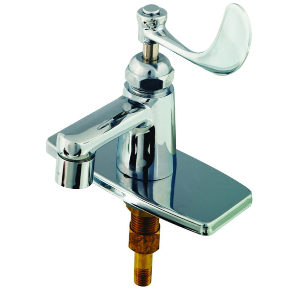 T&S Brass B-2460 Lavatory Faucet: Single Temp, Cerama