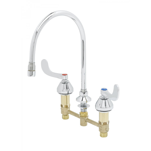 T&S Brass B-2862 Medical Faucet, 8" Centers, 4" Handles