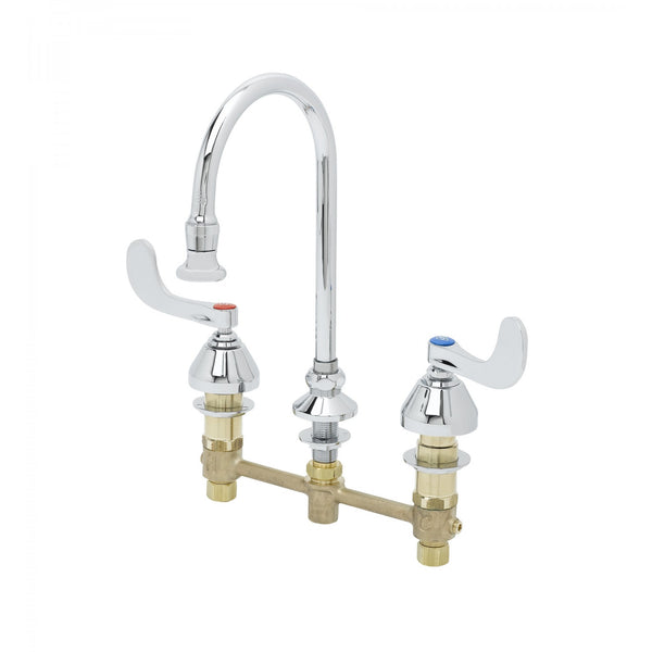 T&S Brass B-2865-04 Medical Faucet,Rigid/Swivel Gooseneck