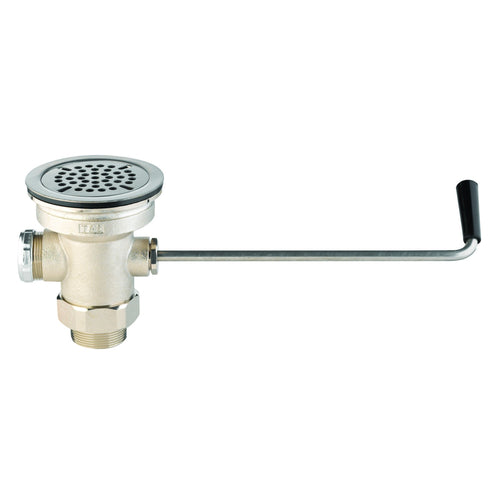 T&S Brass B-3940 Waste Drain Valve, Twist Handle