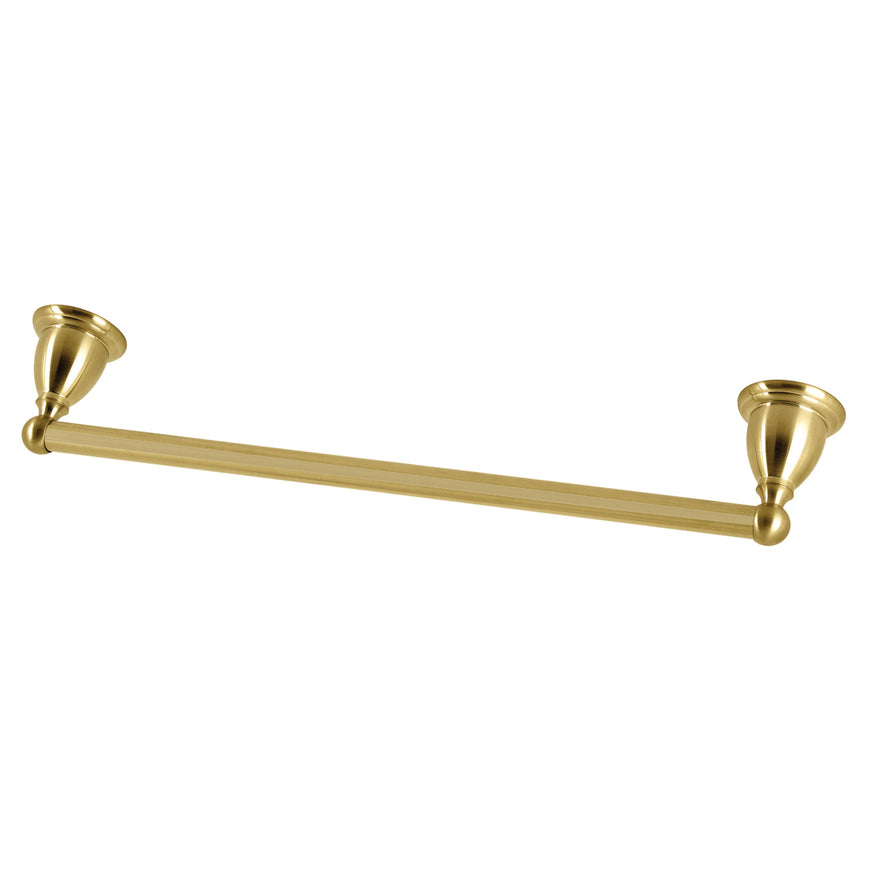 Heritage BA1752BB 18-Inch Towel Bar, Brushed Brass