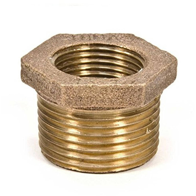 1x3/4" Lead Free Brass Coupling