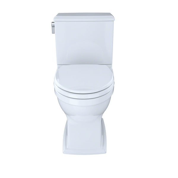 TOTO Connelly Two-Piece Elongated Dual-Max, Dual Flush 1.28 and 0.9 GPF Universal Height Toilet with CeFiONtect, Colonial White CST494CEMFG#11