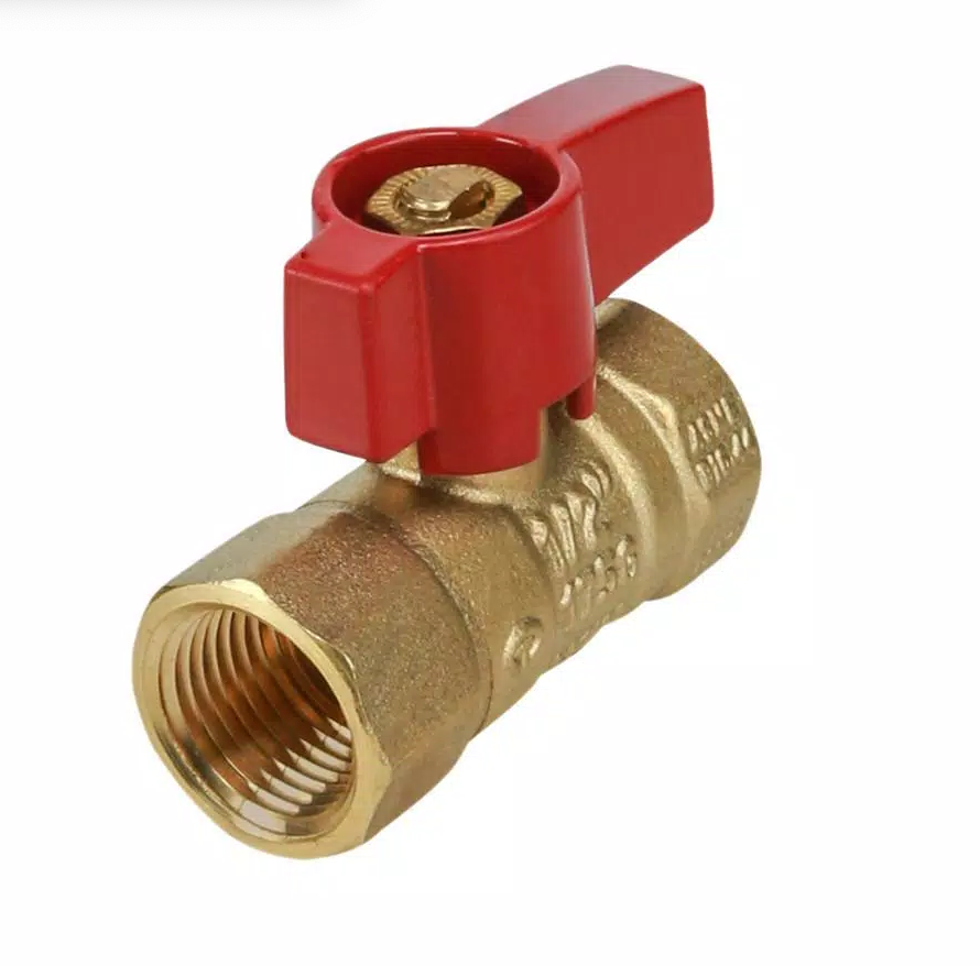 3/4" Red Cap Gas Ball Valve